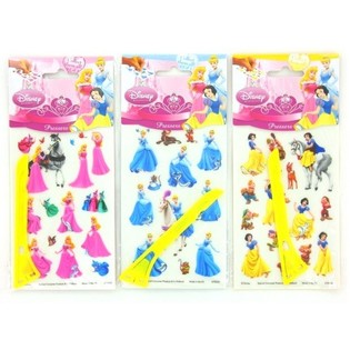 DISNEY PRINCESSES SERS PRES / STICKERS (24st).