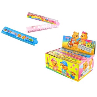 FOLDING BEAR RULER IN DISPLAY (48 pcs)