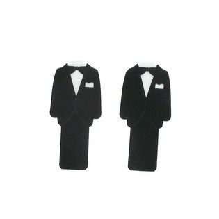 Tuxedo Packaging Decoration (12 pcs)