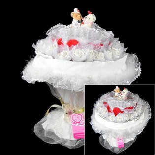 BIG BEAR BRIDE BOUQUET