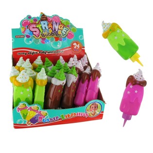 Ice Cream Shaped Soap Bubbles (24 pcs)