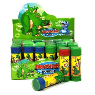 Dinosaur Soap Bubbles in Display Box (24 pcs)