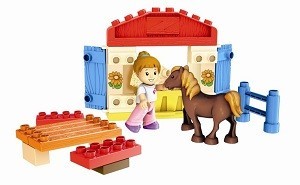 MEGABLOKS BLOK TOWN PONY STABLE - 361 (2 pcs.)