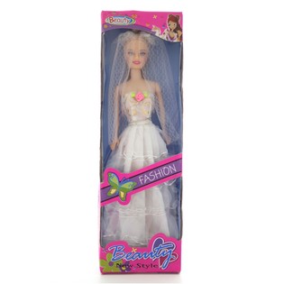 TOYS DOLL IN BRIDAL DRESS (6pcs)