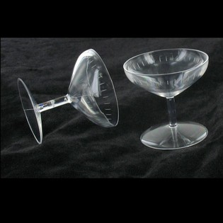 SMALL CHAMPAGNE GLASS SLIDES (48pcs.)