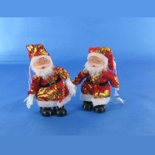 Small Santa Claus with Suction Cup (24 pcs)
