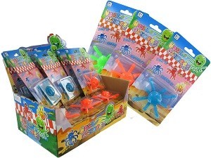 Sticky Octopus with Light (24 pcs)