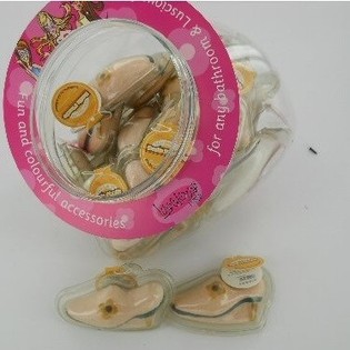 Shoe-Shaped Bath Fizzer Tablets (24 pcs)