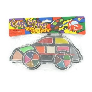 WATER COLOUR PAINT SET - CAR MODEL (12 pcs)