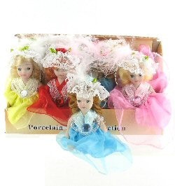 SMALL PORCELAIN DOLLS - MODEL 3 (12 pcs)