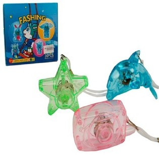 ASSORTED LIGHT-UP FIGURES ON CORD (24 pcs.)