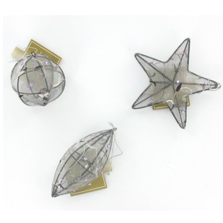 Assorted Christmas Tree Baubles (12 pcs)