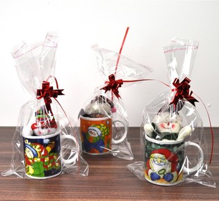 Christmas Mug with Plush Snowman Gift Set