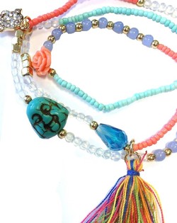 Elastic 3-Layer Buddha Bracelet (1 pc)