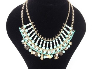 Luxury Mint Coin Necklace Ibiza Style (1 pc)
