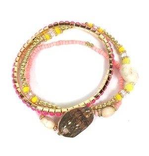 Ibiza Style 3-Layer Bracelet (1 pc)