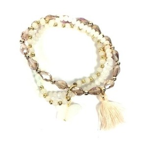 Ibiza Bracelet 3-Layer White (1 pc)