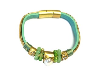 Ibiza Look Bracelet Mint (1 pc)