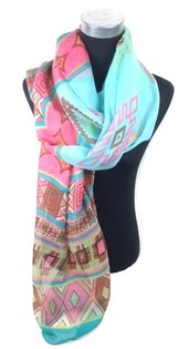 Ibiza Look Scarf Turquoise (1 pc.)