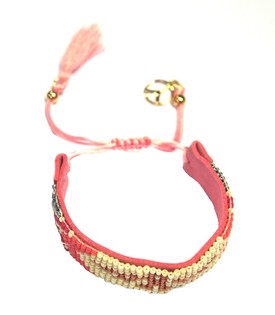 Pink Bracelet Ibiza Style (1 pc)
