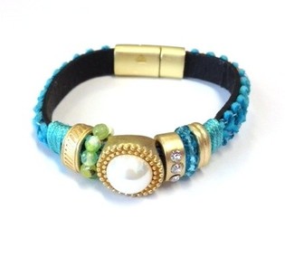 Ibiza Style Bracelet Blue (1 pc)