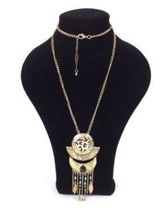 Ibiza Look Necklace with Tiger Print (1 pc)