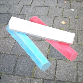 Large 3-Piece Sidewalk Chalk Set (12 sets)