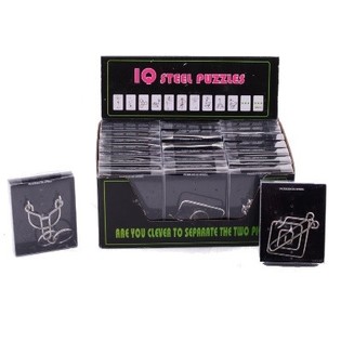 Magic Metal Brain Teasers in Counter Display (24 pcs)