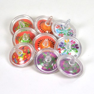 Small Spinning Tops (50 pcs)