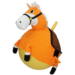 Jolly Jumper Horse Space Hopper - Orange (45 cm)