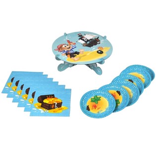 Princess and Pirate Cake Set 13-Piece (4 pcs.)