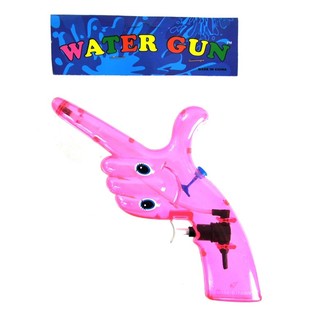 Hand-Shaped Water Pistol Pink 22 cm (12 pcs)