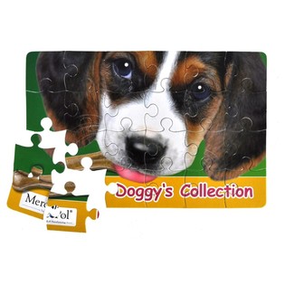 CUTE DOGS PUZZLE 20 x 13 CM. (50st).