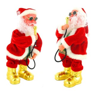 Singing & Dancing Santa Claus with Microphone