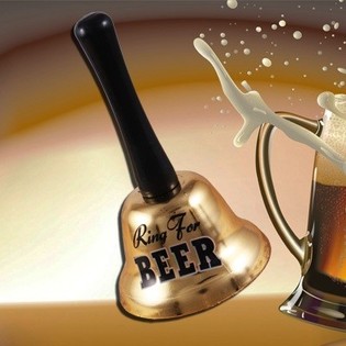 "Ring for a Beer" Bell in Gift Packaging (2 pcs)