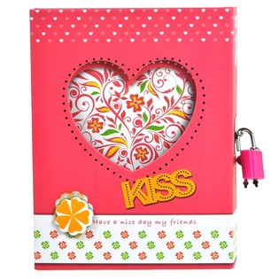 Diary in Gift Box with Lock (3 pcs)