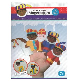 MAKE YOUR OWN NICHOLAS FIGURES finger puppets (12sets.)