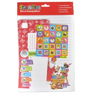 14-Piece Sinterklaas / Saint Nicholas Wish List Set (Pack of 12)