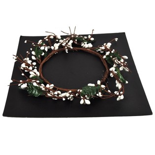 CHRISTMAS DECORATION BERRY WREATH (2st.)