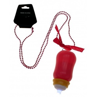 LUMINOUS BABY BOTTLE ON CHAIN ​​(24st).