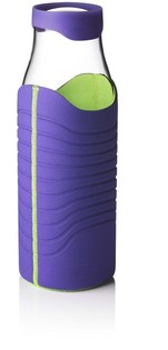 MENU - Designer Water Carafe with Silicone Lid, Filter & Neoprene Sleeve 1L 25cm (1 pc.)