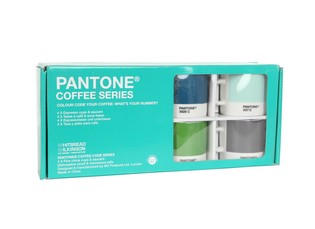 PANTONE - ESPRESSO CUP AND SAUCER SET OF 4 (1set).