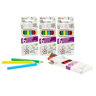 6 Small Colored Pencils (48 pcs)
