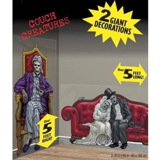 MEGA HORROR WALL DECORATION (9 pcs)