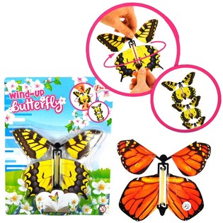 Fluttering Butterfly on Card (24 pcs)