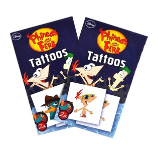 2-PIECE DISNEY'S TATTOO - MODEL: Phineas and Ferb (50st).