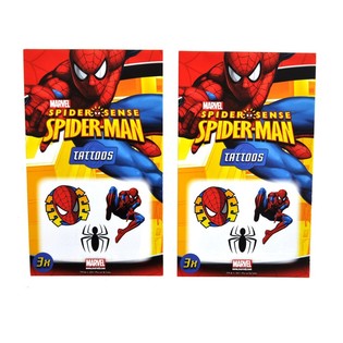 3-Piece Marvel Tattoos - Model: Spider-Man (50 pcs.)