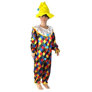 CLOWNS CHILDREN'S COSTUME - SIZE 8