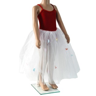 RED / WHITE DRESS FOR CHILDREN - SIZE 6