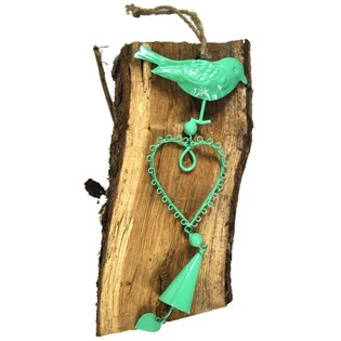 DECORATION CHAIN - MODEL: BIRD ON HEART (6 pcs.)